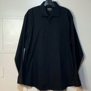 Kenneth Cole Reaction Black Men’s Button-down